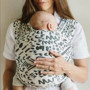 Silly Baby Wrap - limited edition dashes and moons print